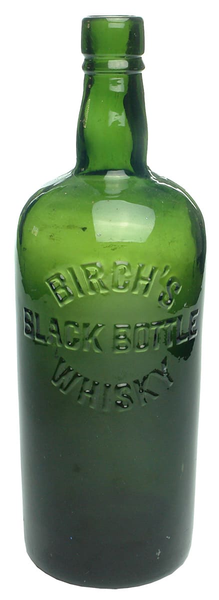 Brich's Black Bottle Whisky Antique