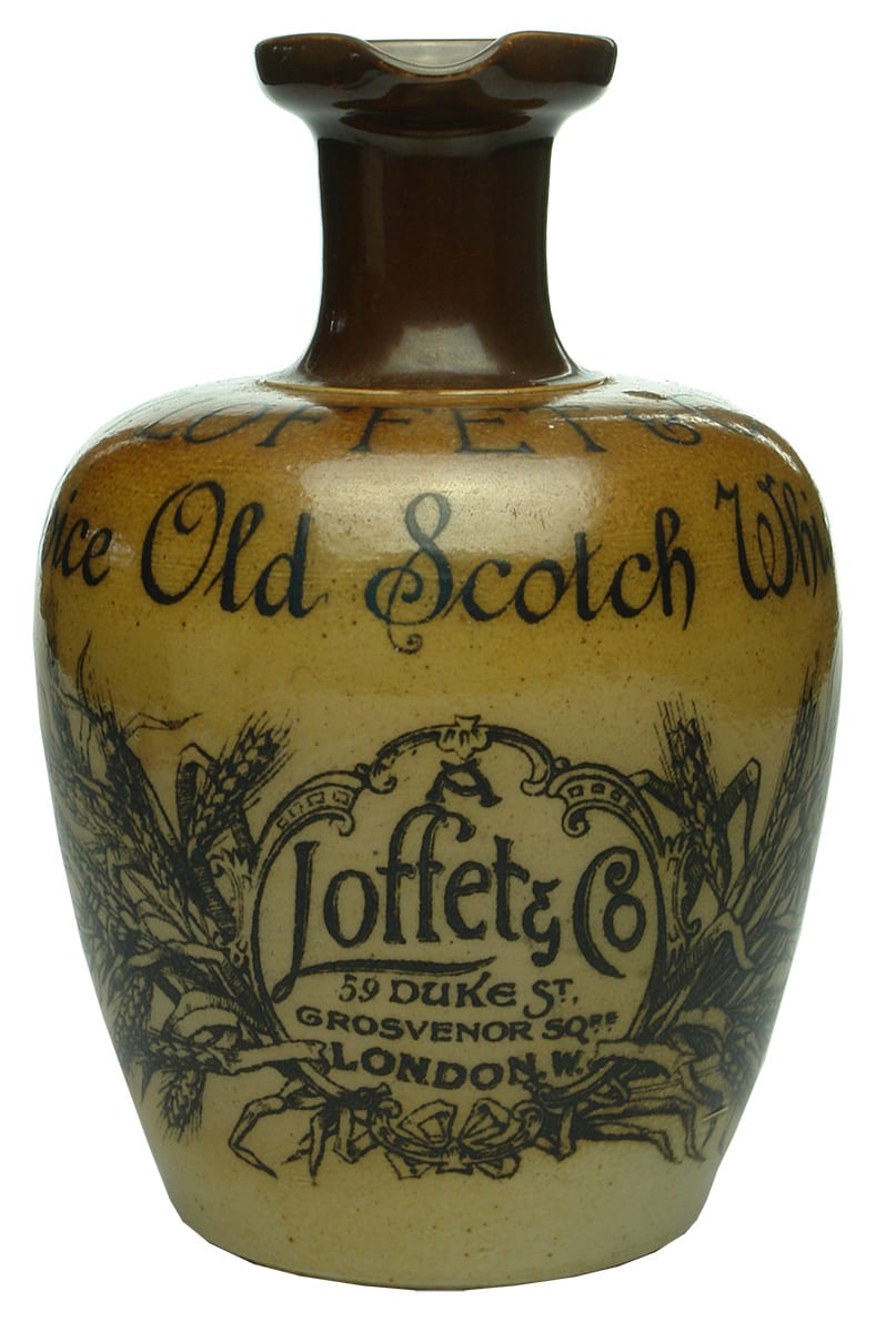 Loffet Choice Old Scotch Whisky Glasgow Jug