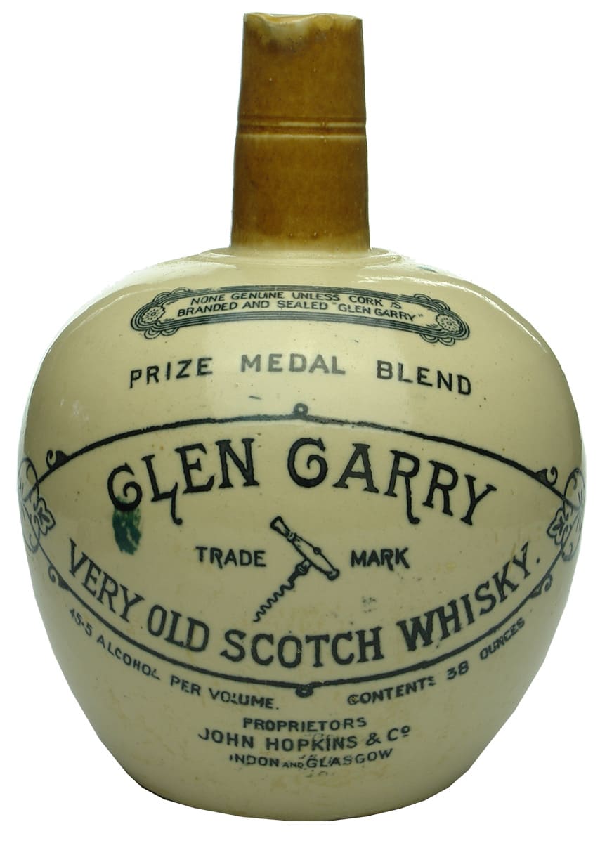 Glen Garry Prize Medal Scotch Whisky Jug