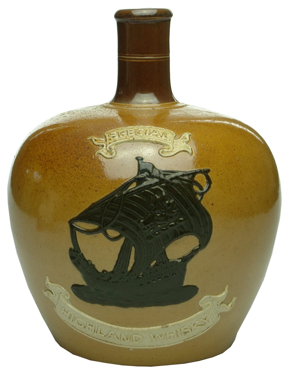 Special Highland Whisky Lorne Stoneware jug