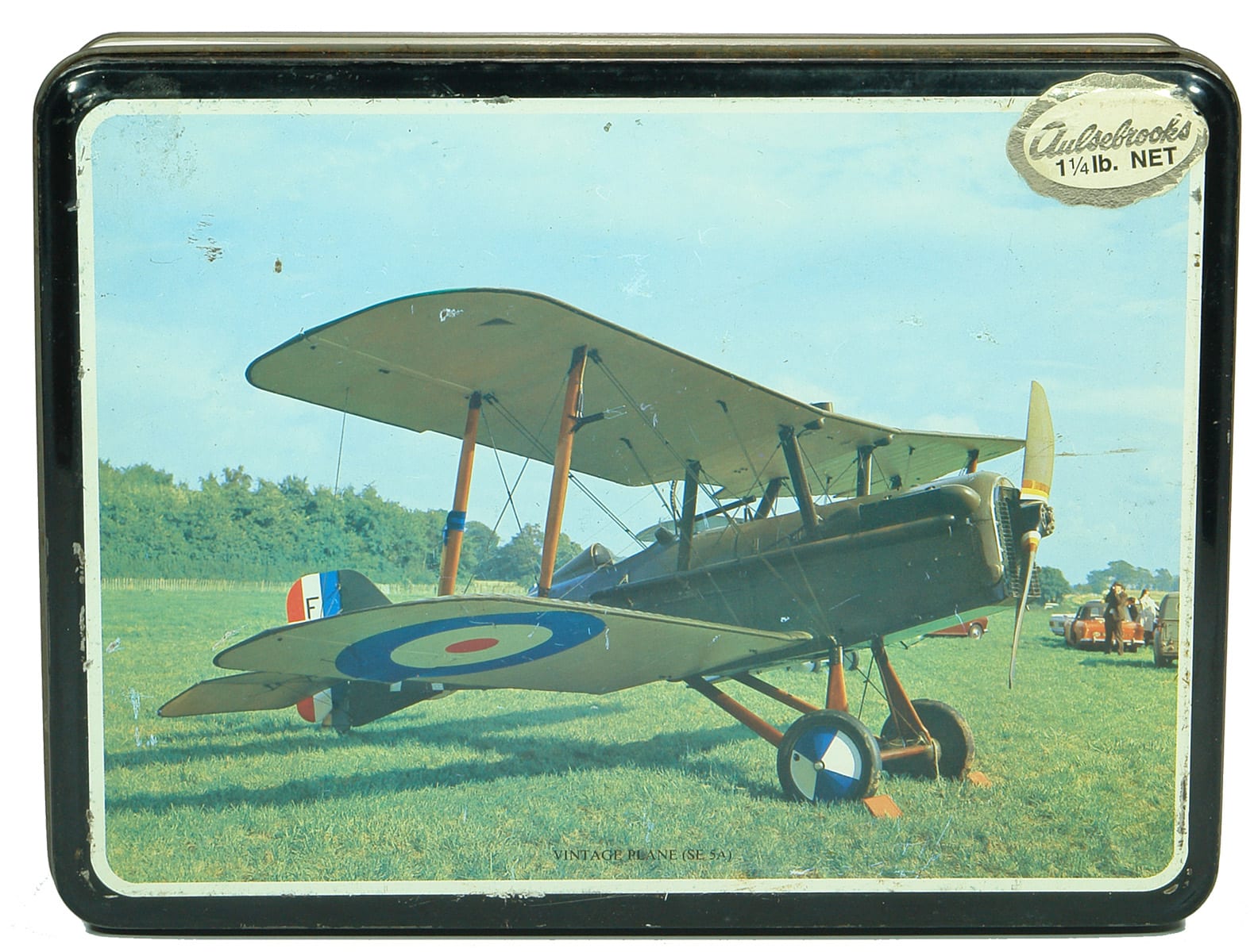 Auslebrook's Biscuit Tin Vintage Plane