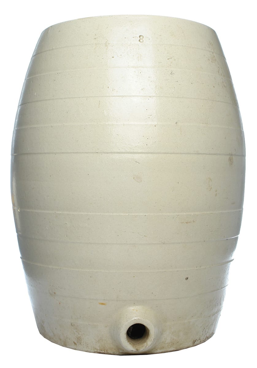 Giant Stoneware Eight Gallon Barrel