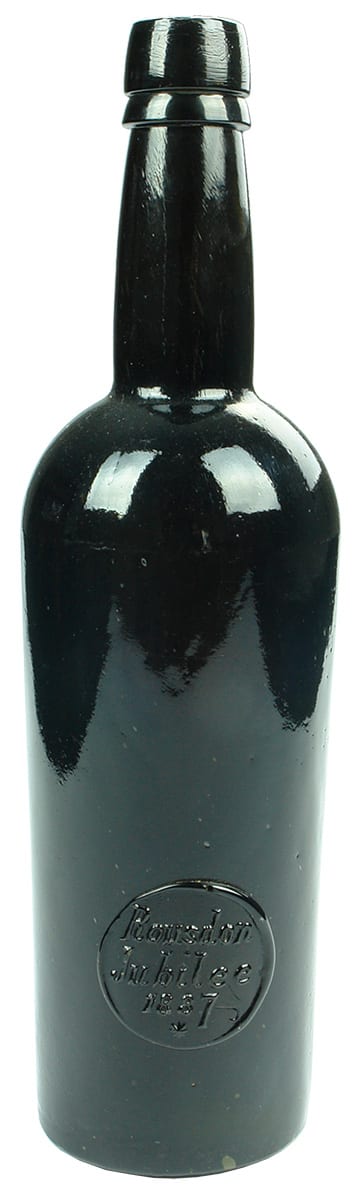 Rousdon Jubilee 1887 Sealed Australian Wine Bottle
