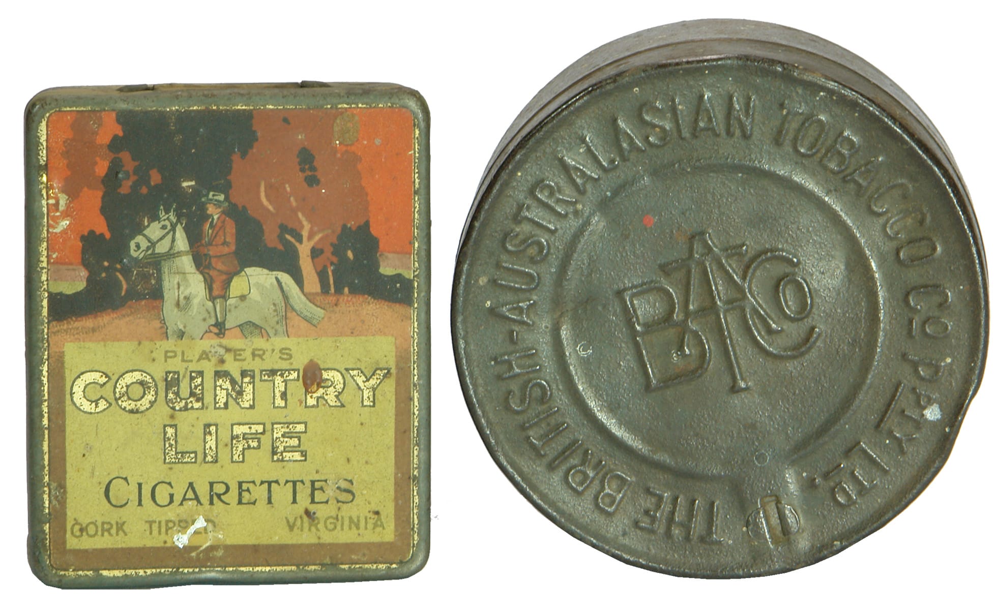 Australian Antique Tobacco Tins