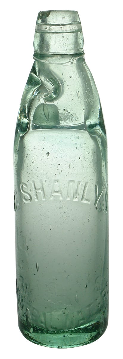 Shanlys Mineral Waters Dan Rylands Codd Bottle