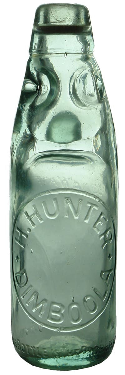 Hunter Dimboola Antique Codd Marble Bottle