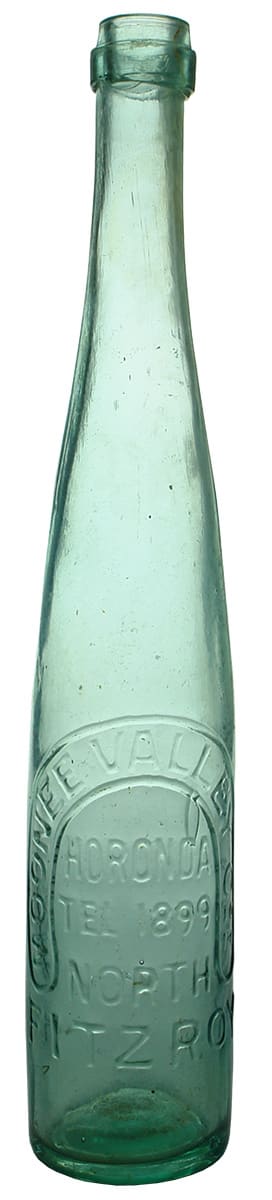 Moonee Valley Horonda North Fitzroy Bottle