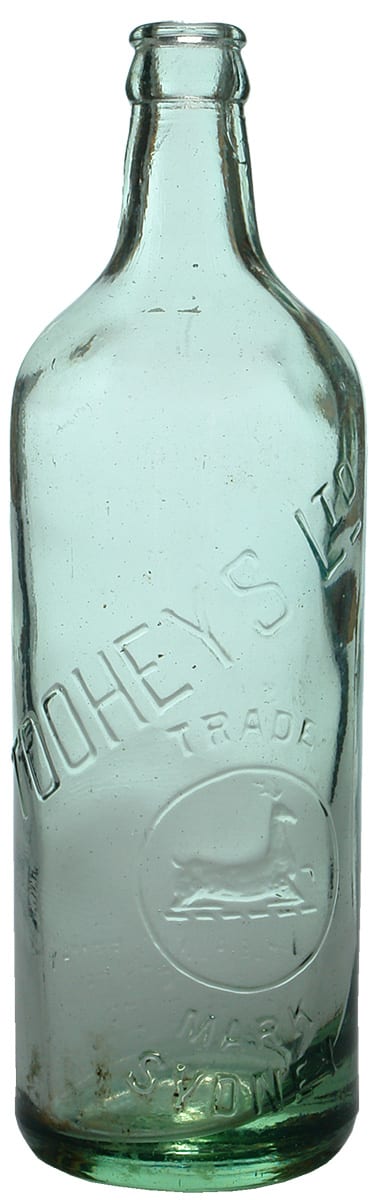 Tooheys Sydney Deer Crown Seal Lemonade Bottle