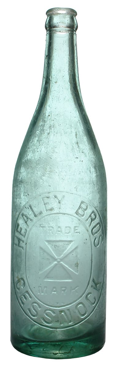 Healey Bros Cessnock Cross Crown Seal Bottle