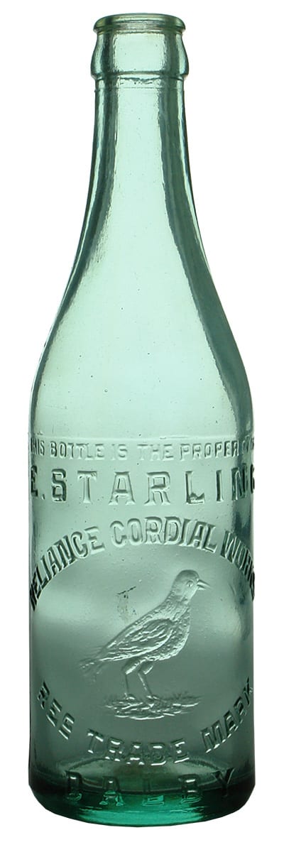 Starling Reliance Cordial Works Dalby Bottle