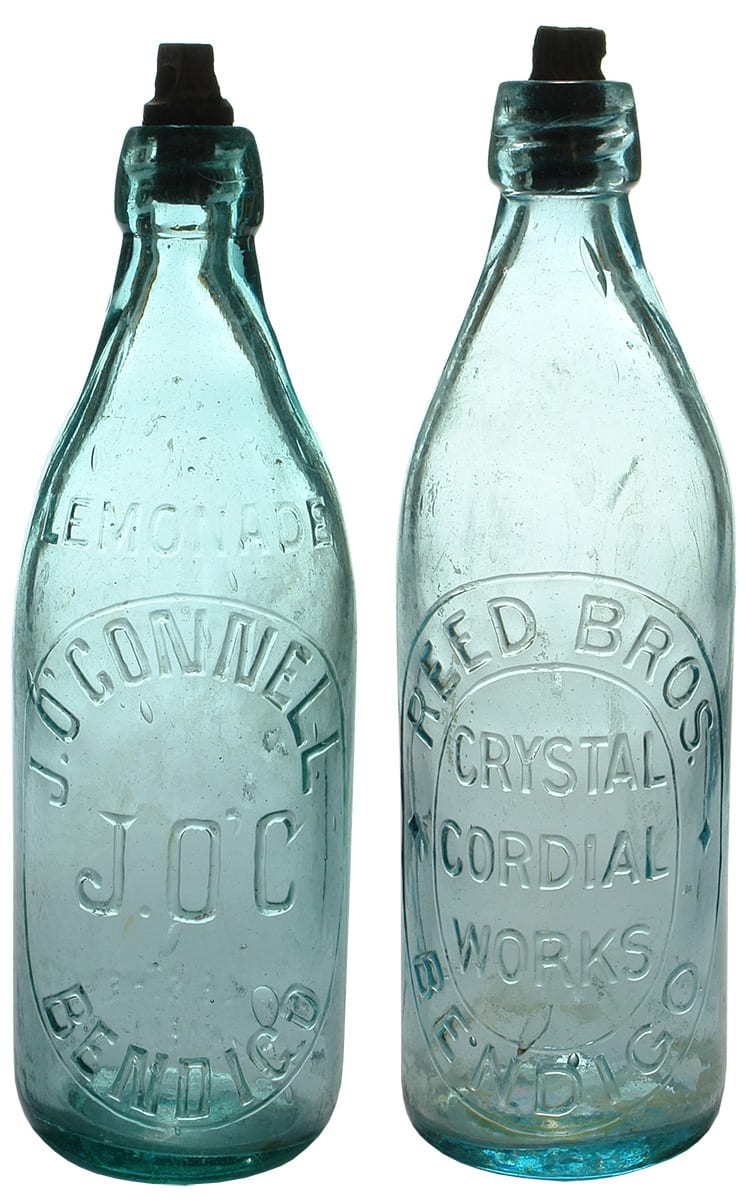 Internal Thread Riley Patent Bottles