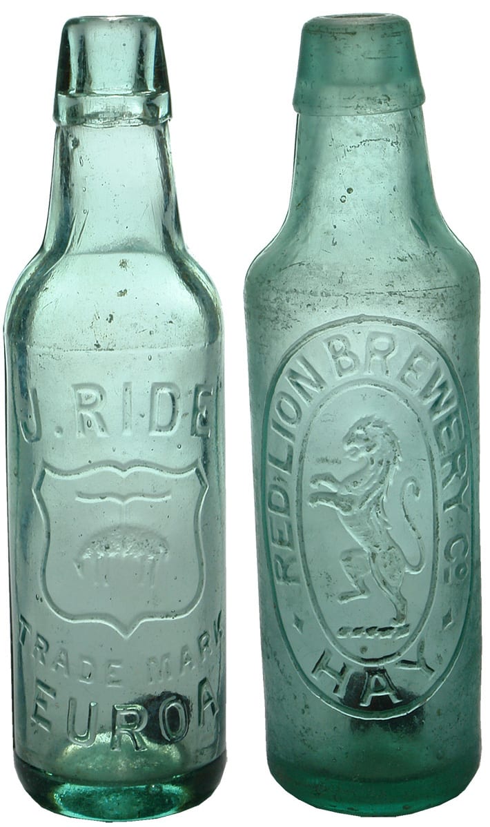 Antique Lamont Aerated Water Bottles