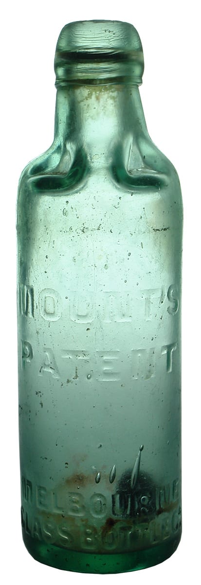 Mounts Patent Melbourne Glass Bottle