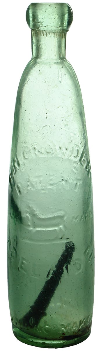Crowder Patent Adelaide Stick Bottle