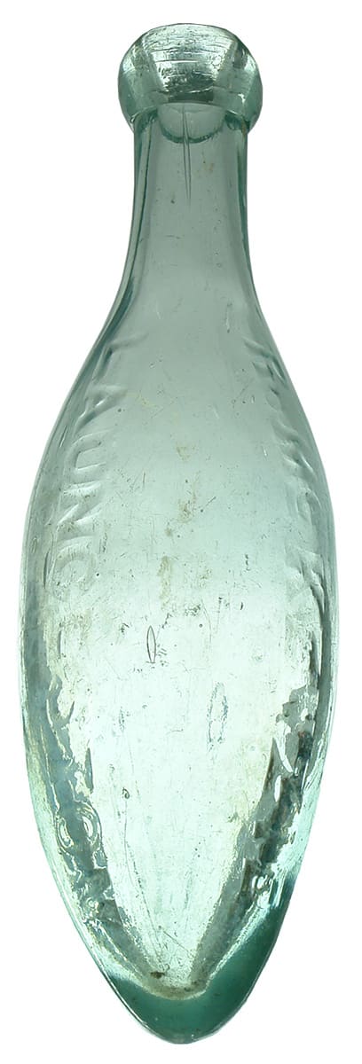 McKenzie Launceston Tasmania Antique Torpedo Bottle