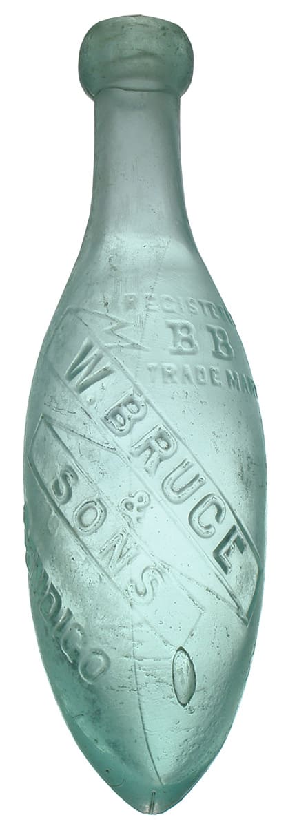 Bruce Sons Bendigo Old Torpedo Bottle
