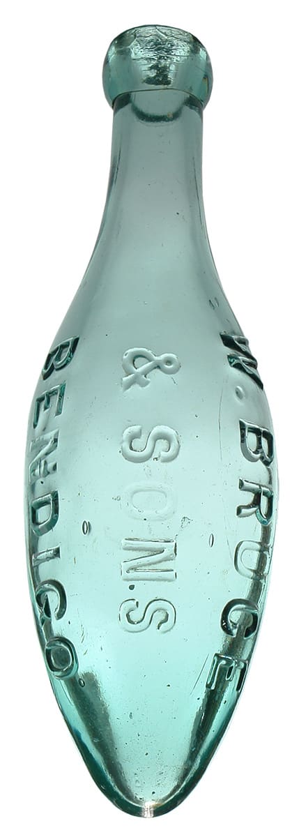 Bruce Sons Bendigo Torpedo Bottle