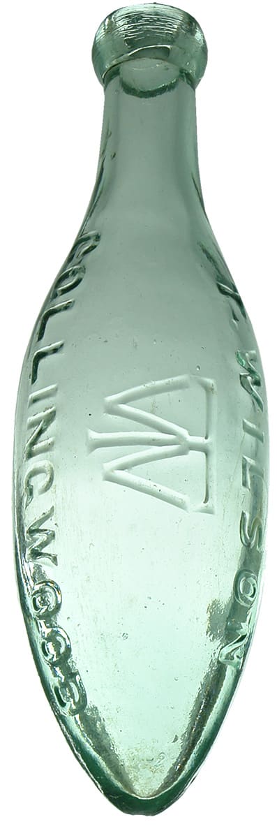 Wilson Collingwood Cannington Shaw Torpedo Bottle