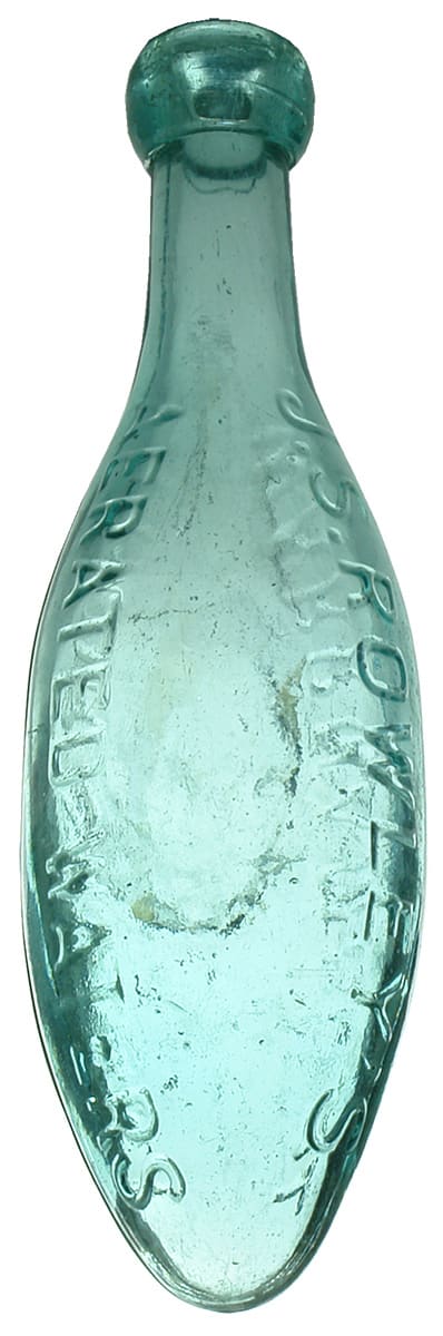 Rowley's Aerated Waters Timor Street Warrnambool Bottle