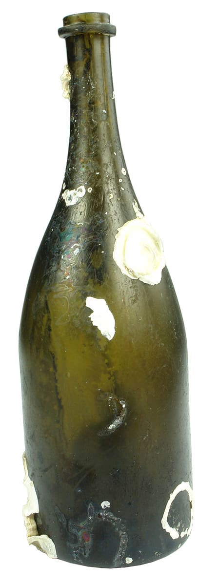 Antique 1800s Champagne Bottle