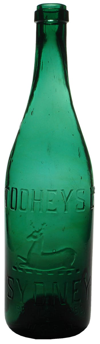 Tooheys Seated Deer Sydney Beer Bottle