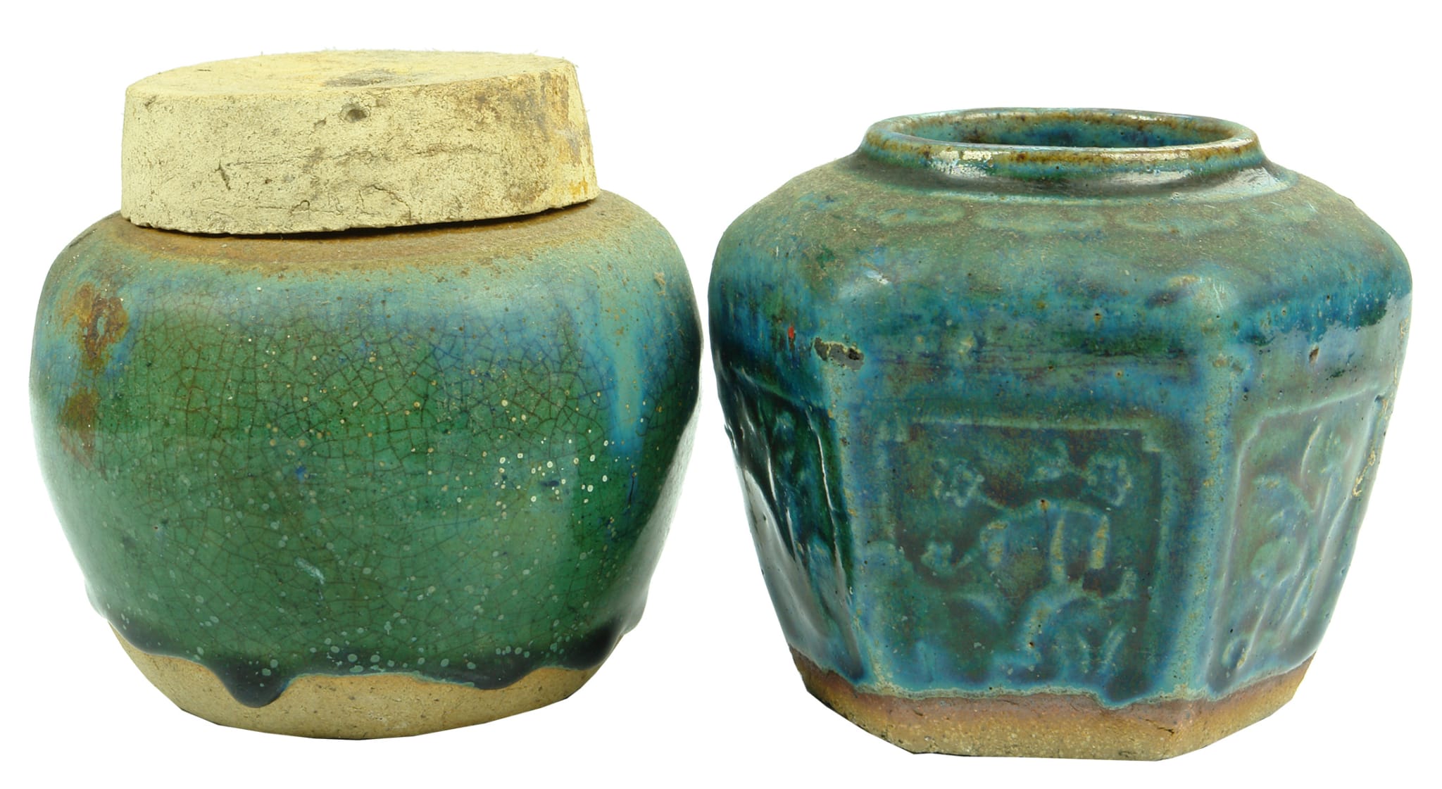 Pottery Chinese Ginger Jars