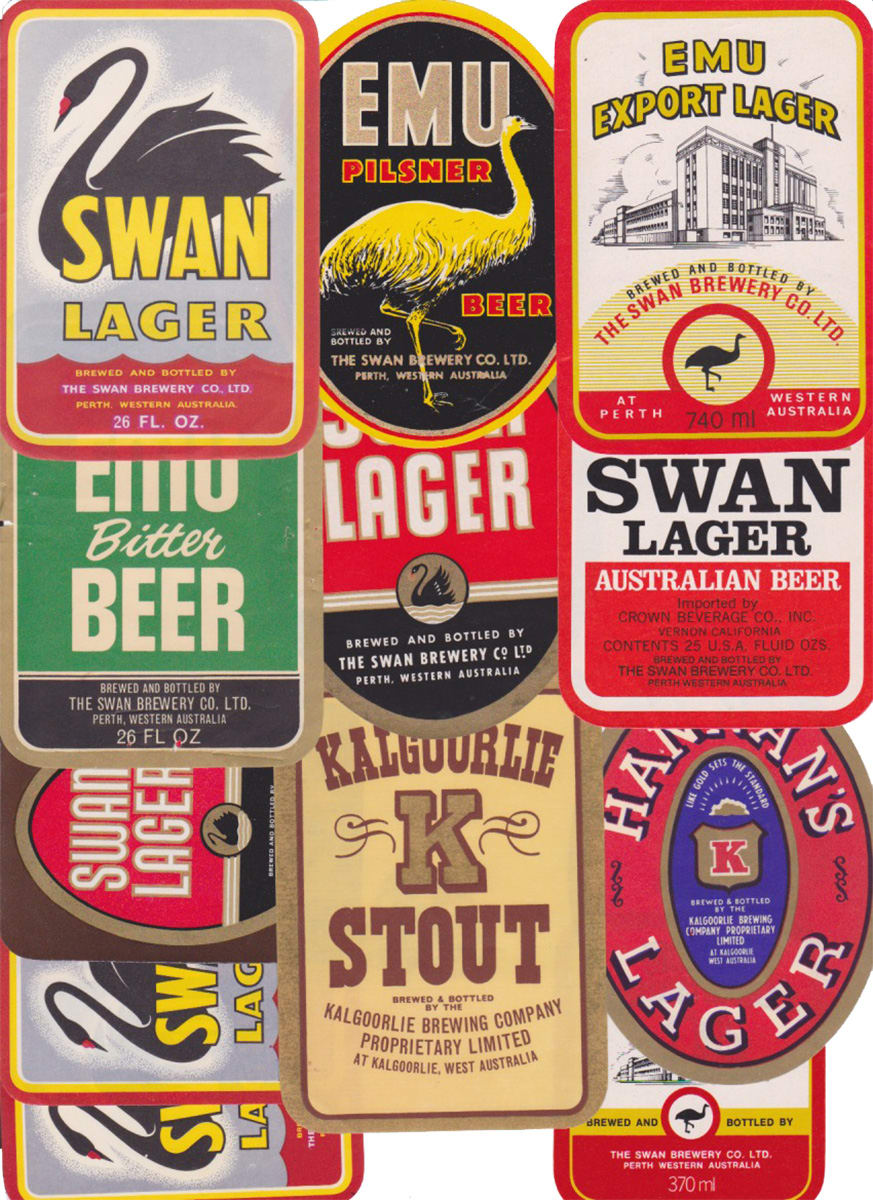 Western Australian Beer Labels