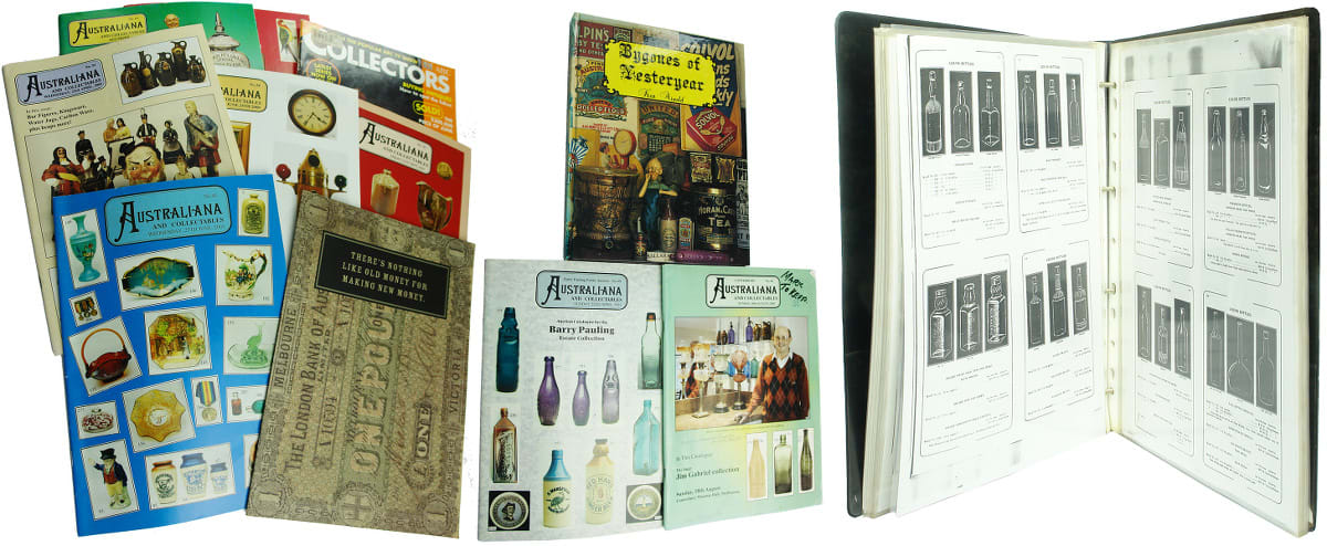 Bottle Collectables References Catalogues Books