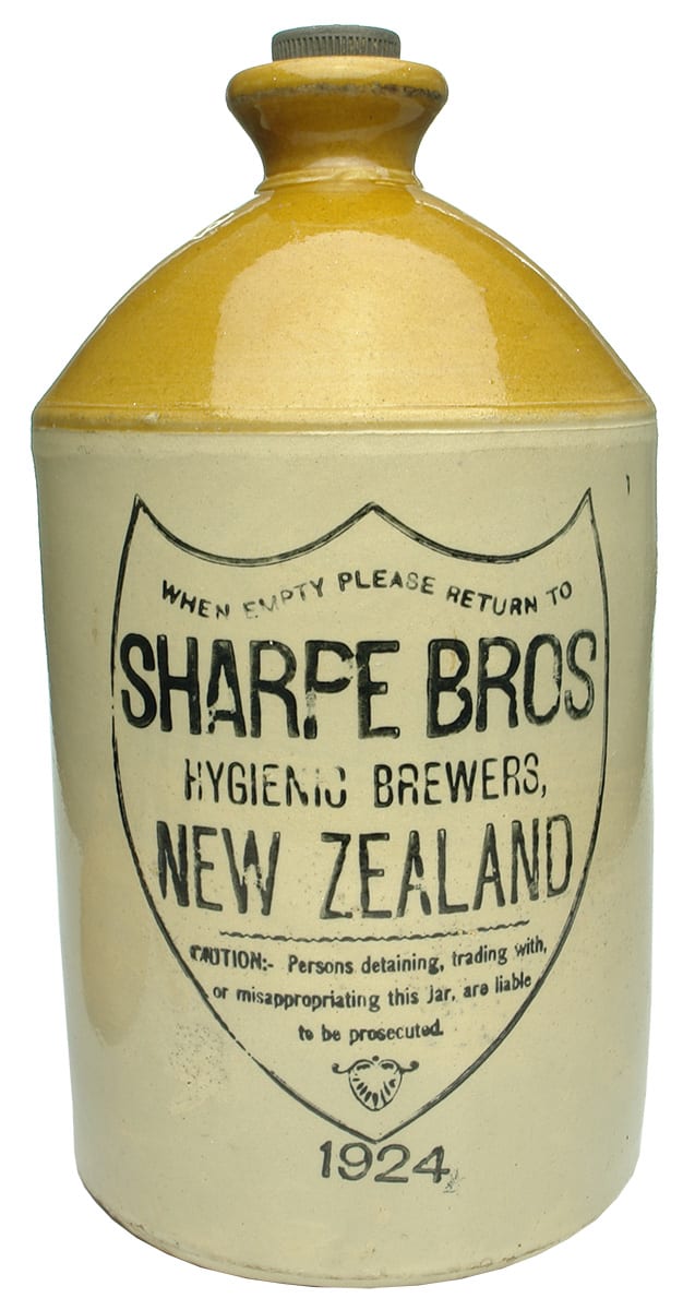 Sharpe Bros Hygienic Brewery New Zealand Demijohn