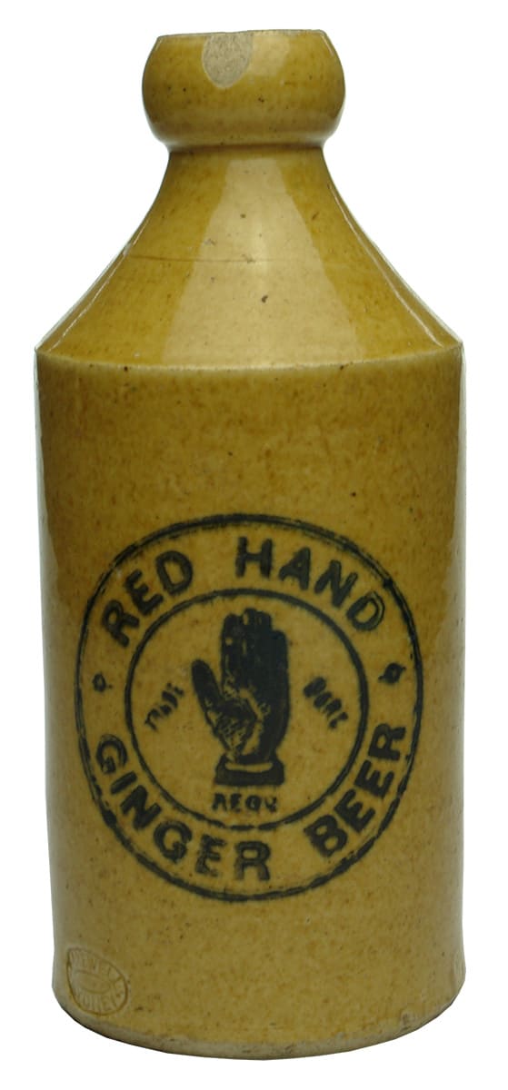 Red Hand Ginger Beer Bakewell Sydney Bottle