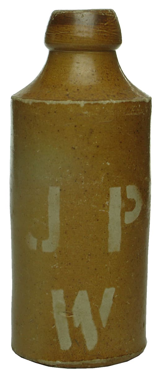 JPW Parkinson Wollongong Ginger Beer Bottle