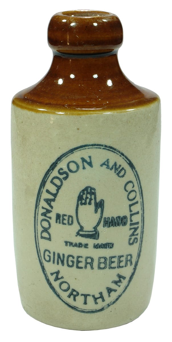 Donaldson Collins Northam Ginger Beer Bottle