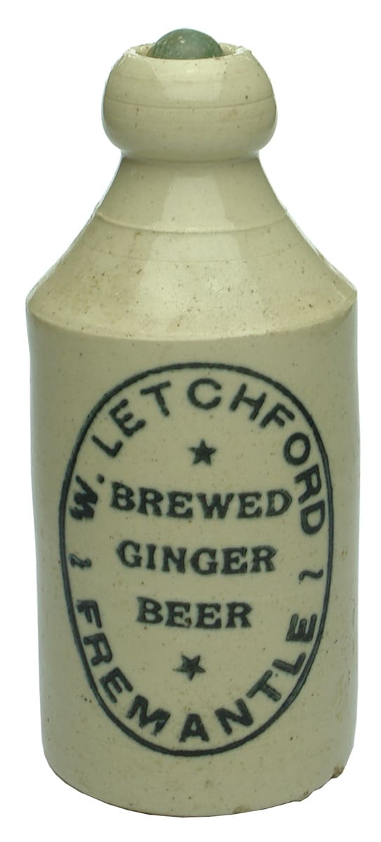 Letchford Brewed Ginger Beer Fremantle Bottle