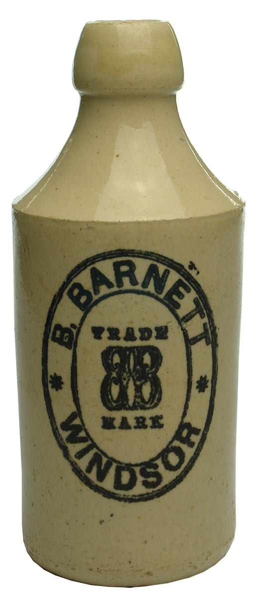 Barnett Windsor Stoneware Ginger Beer Bottle