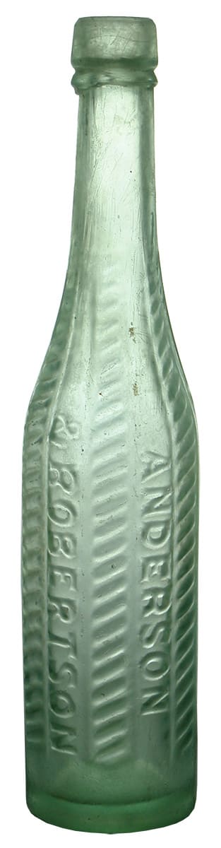 Anderson Robertson Herringbone Salad Oil Bottle