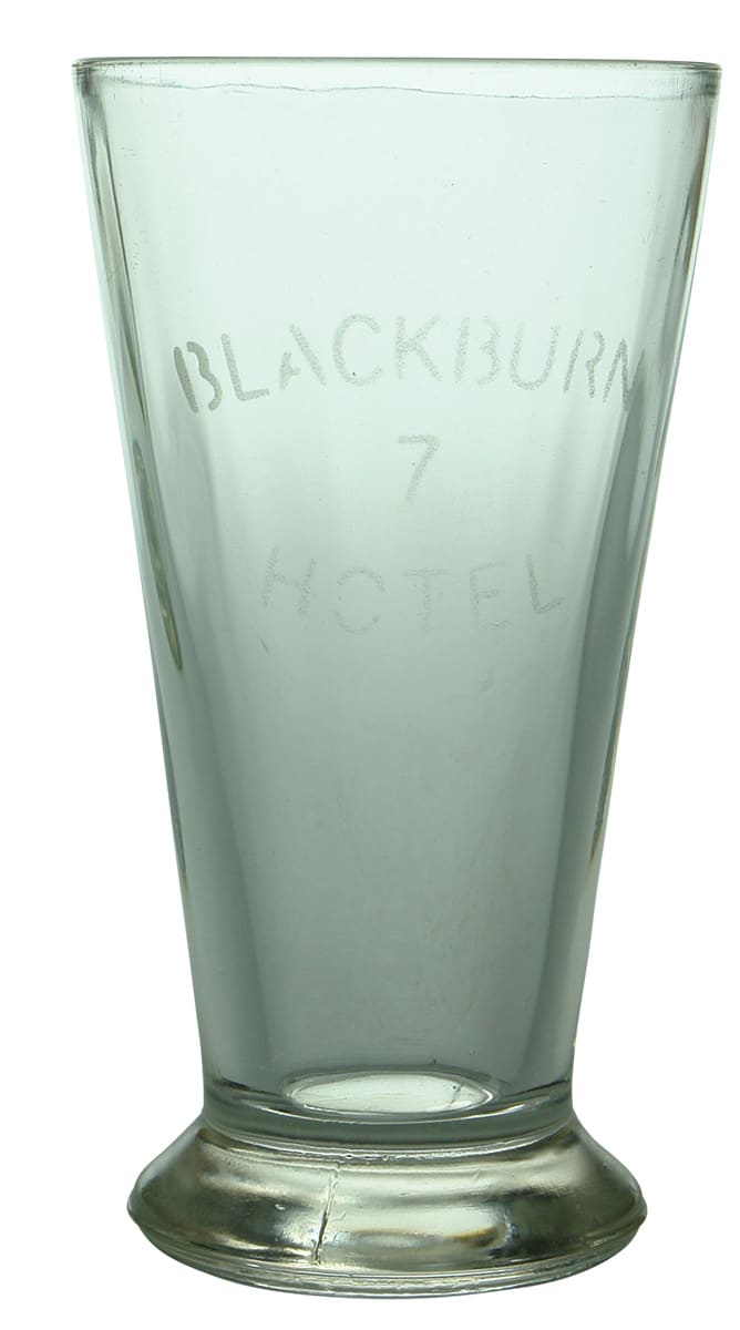 Blackburn Hotel Seven Ounce Beer Glass