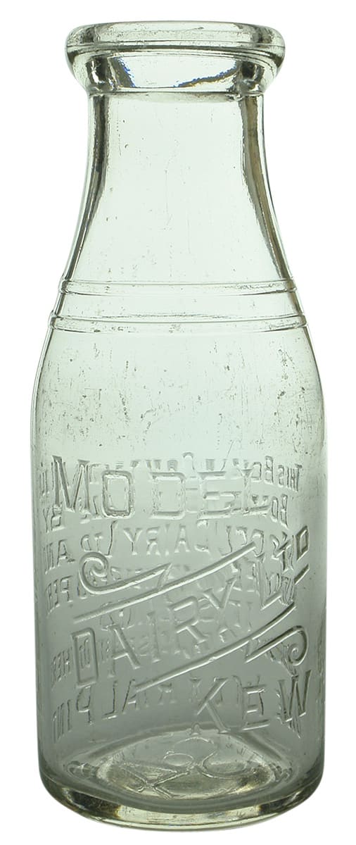 Model Dairy Kew Vintage Milk Bottle