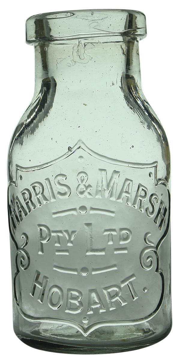 Harris Marsh Hobart Cream Glass Jar