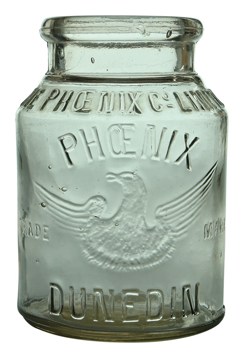 Phoenix Dunedin Glass Jam Jar