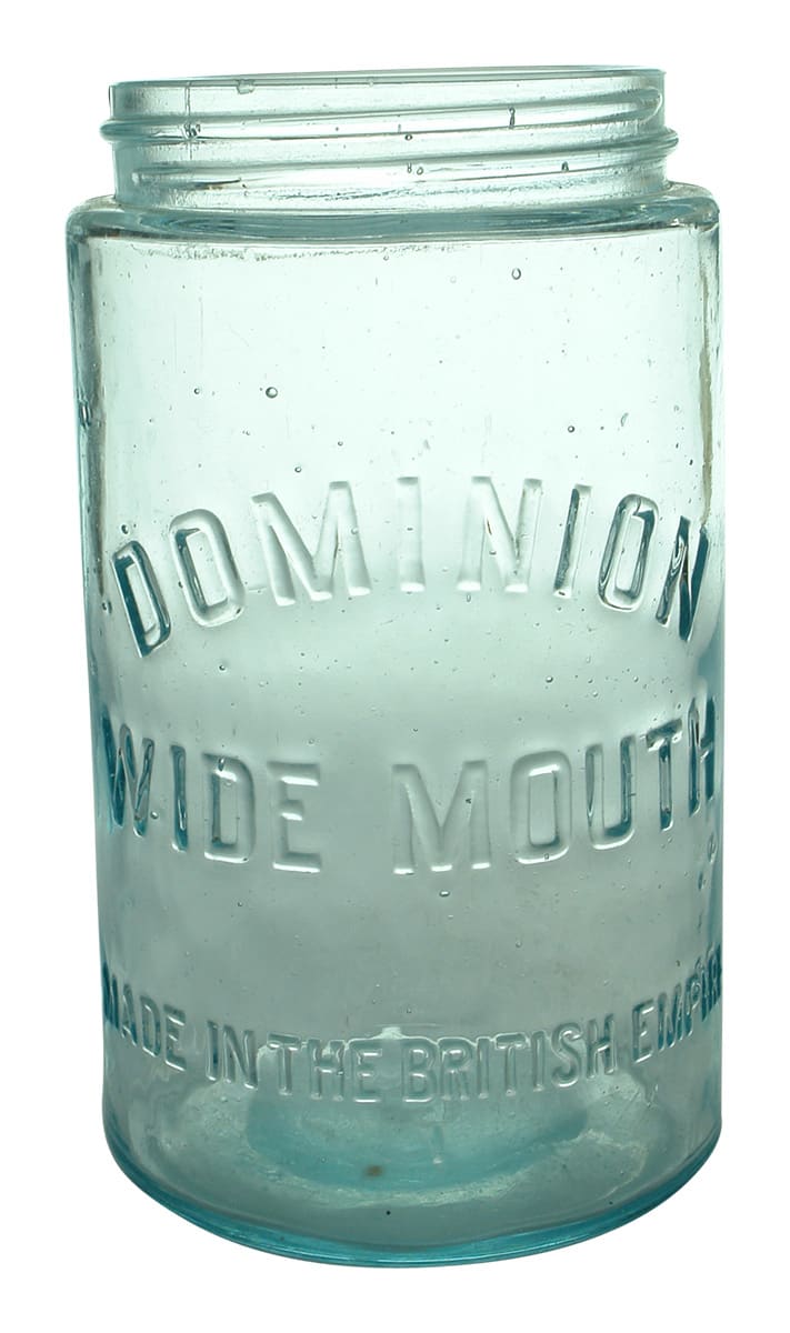 Dominion Wide Mouth Fruit Jar