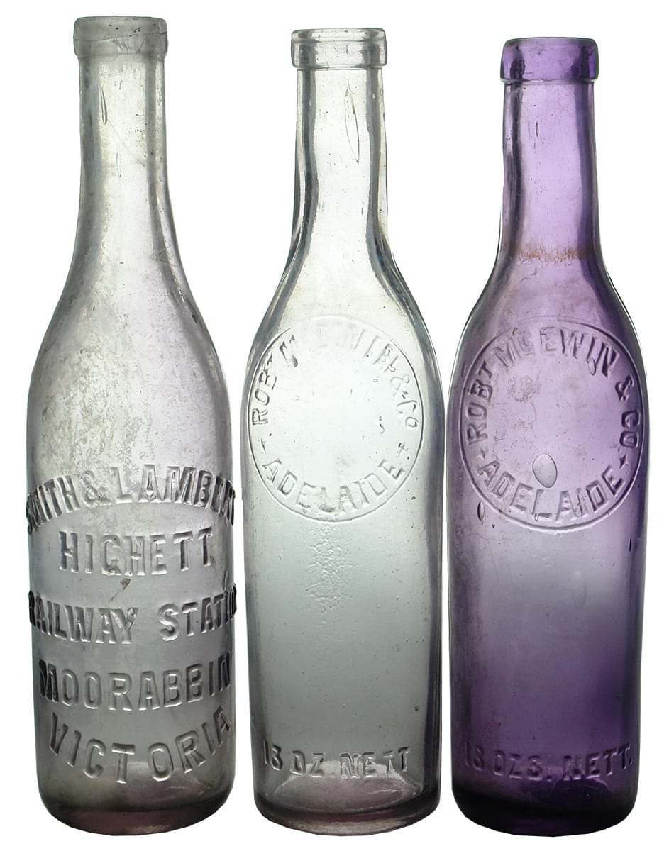 Collection Old Sauce Bottles