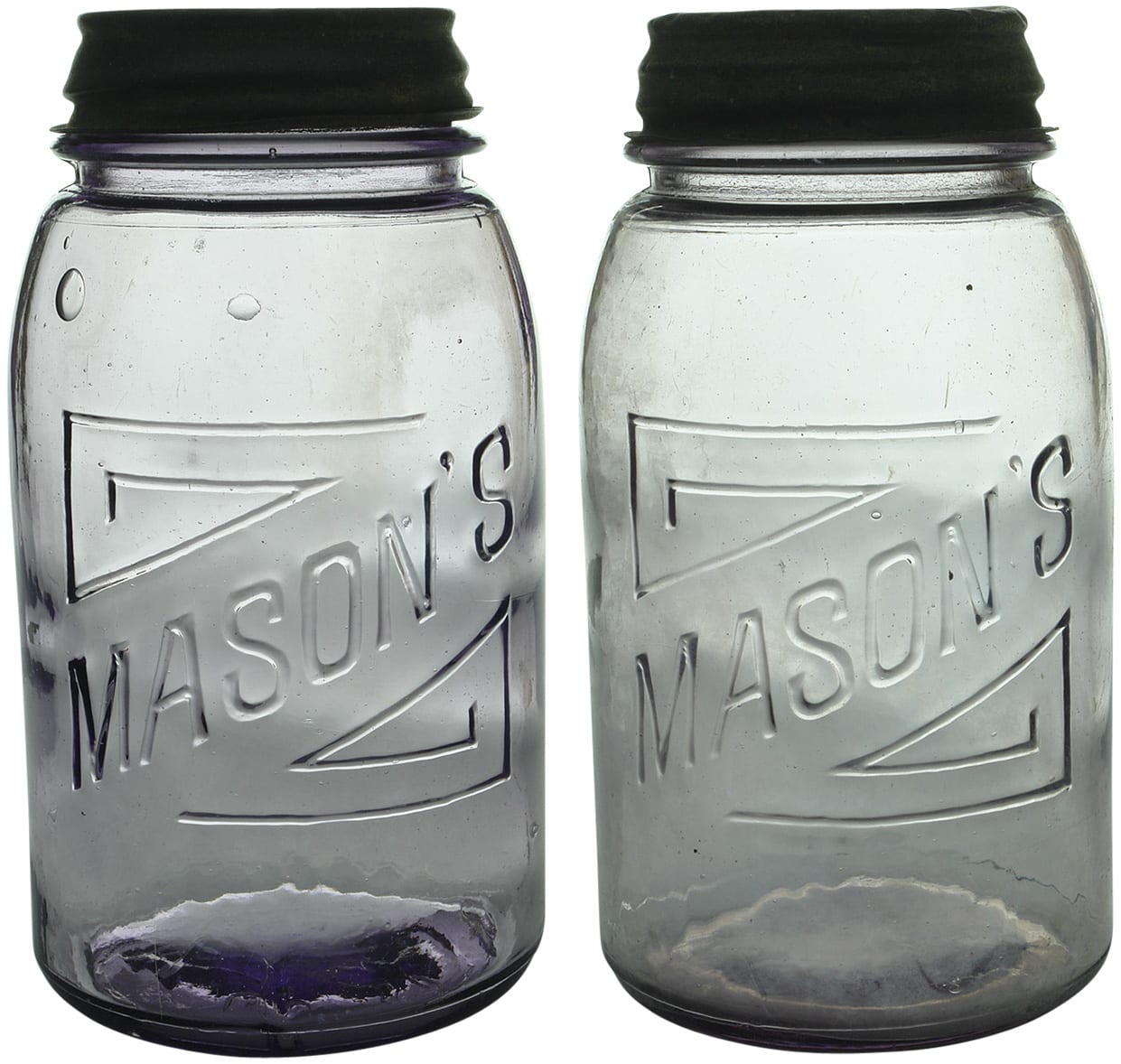 Collection Amethyst Purple Mason's Jars