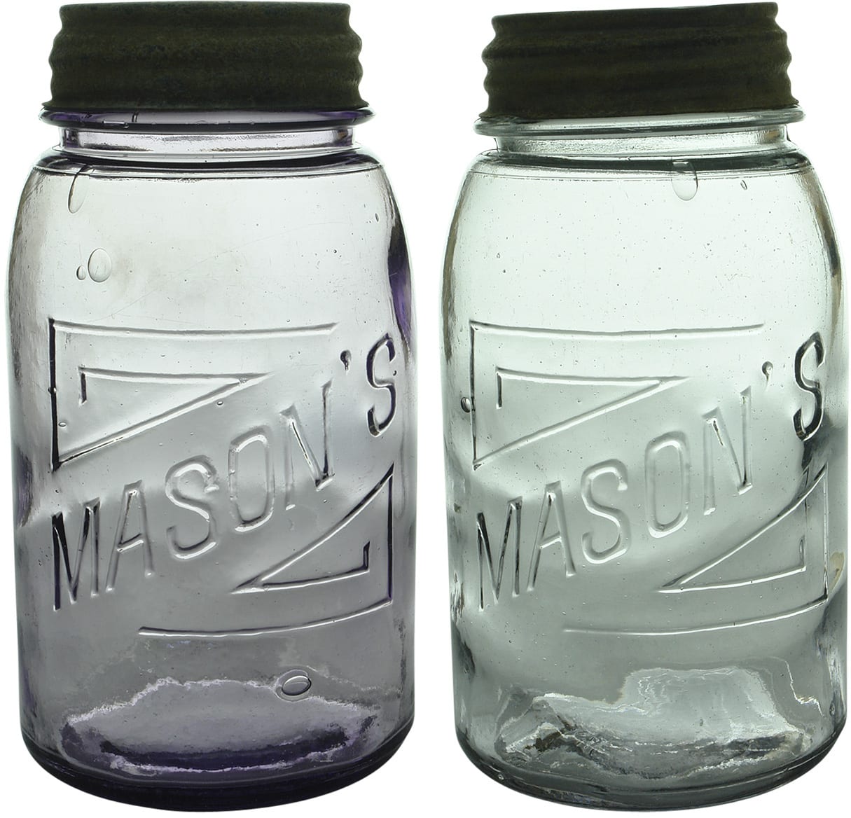 Collection Amethyst Purple Mason's Jars