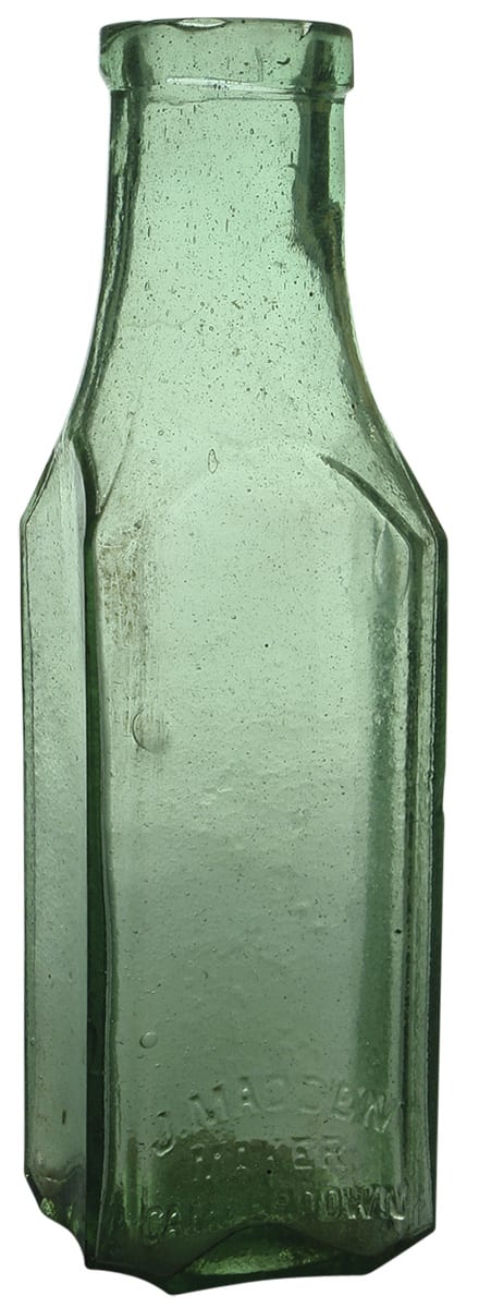 Madden Camperdown Glass Pickle Jar