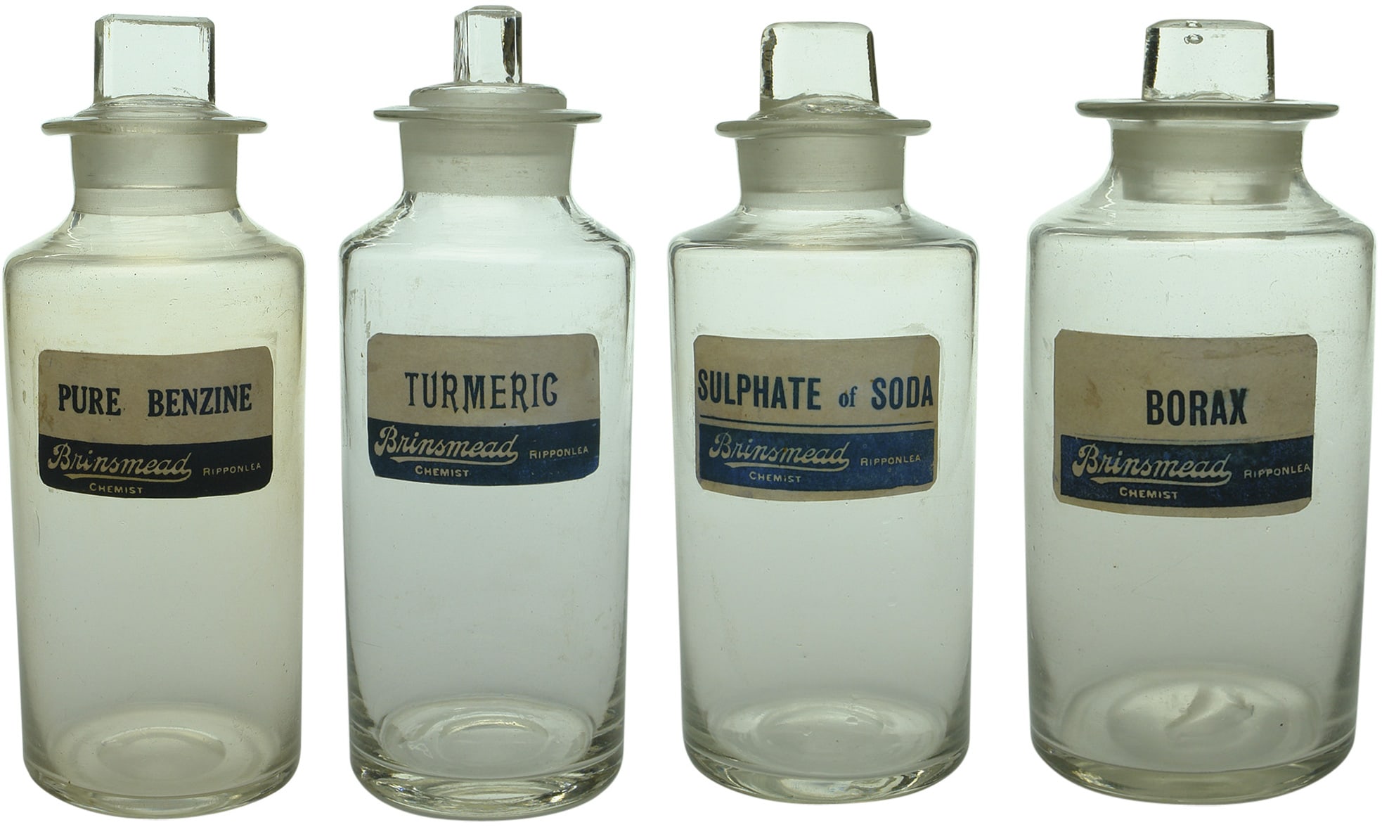 Collection Chemist Pharmacy Bottles