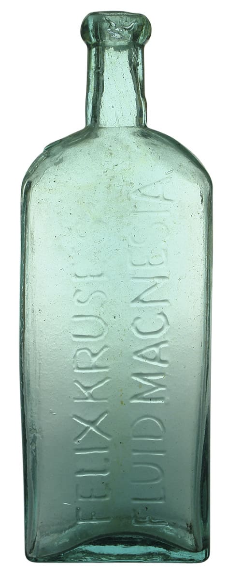 Felix Kruse's Magnesia Antique Bottle