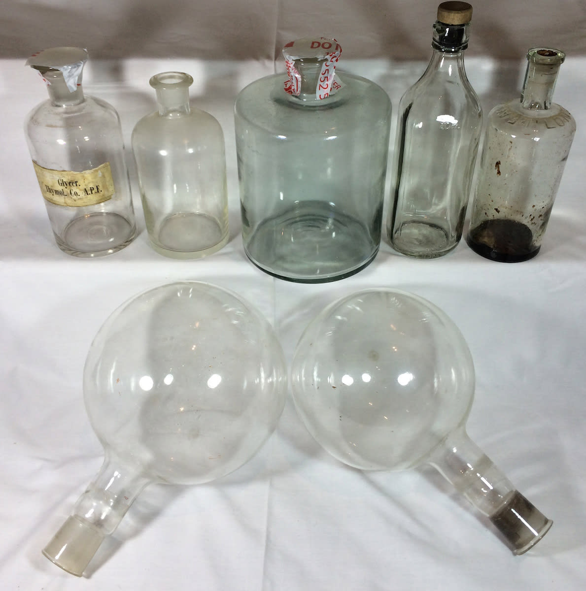 Collection Chemist Pharmacy Bottles