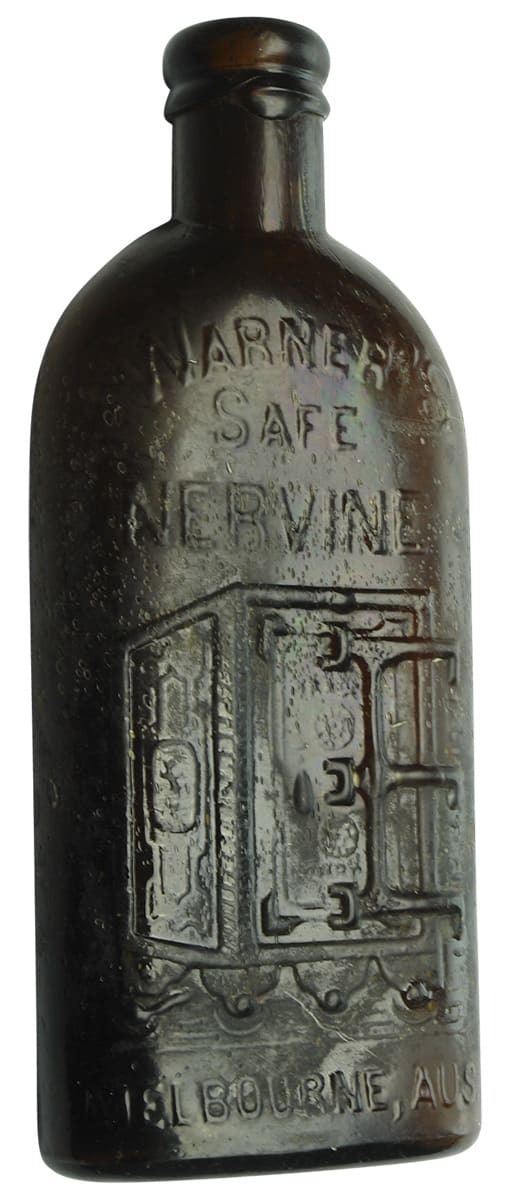 Warner's Safe Nervine Melbourne Snake Oil Bottle