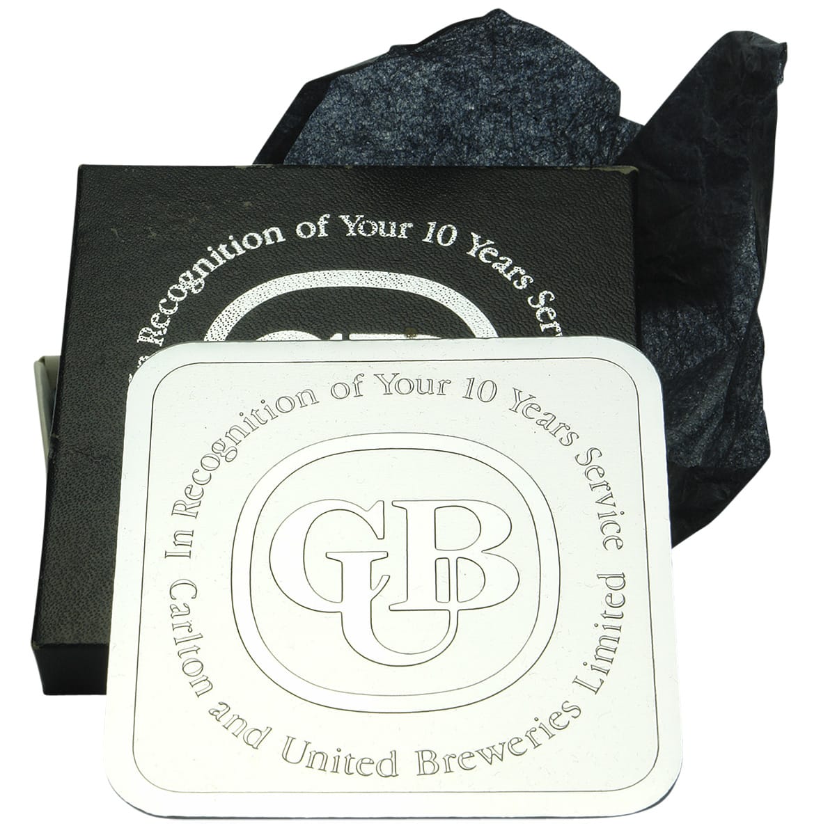 Carlton United Breweries 10 Year Coasters