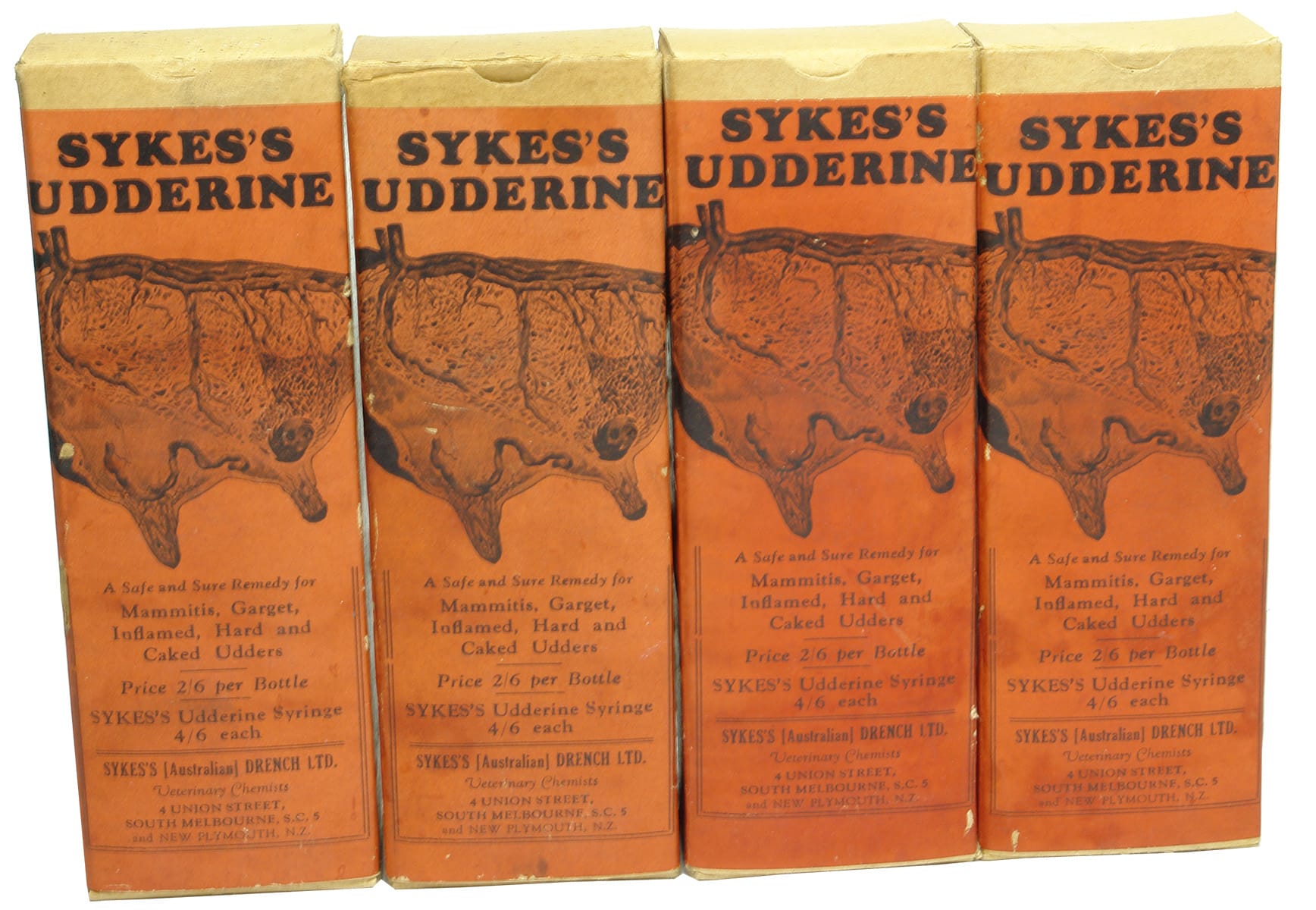 Syke's Udderine Original Bottle Packaging